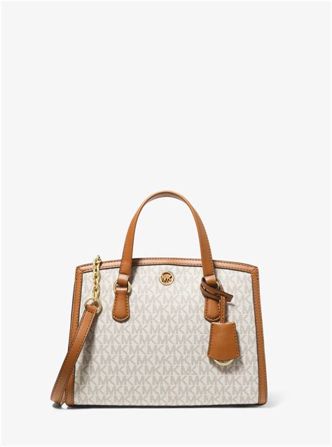 michael kors chantal small bag|Chantal Small Logo Messenger Bag .